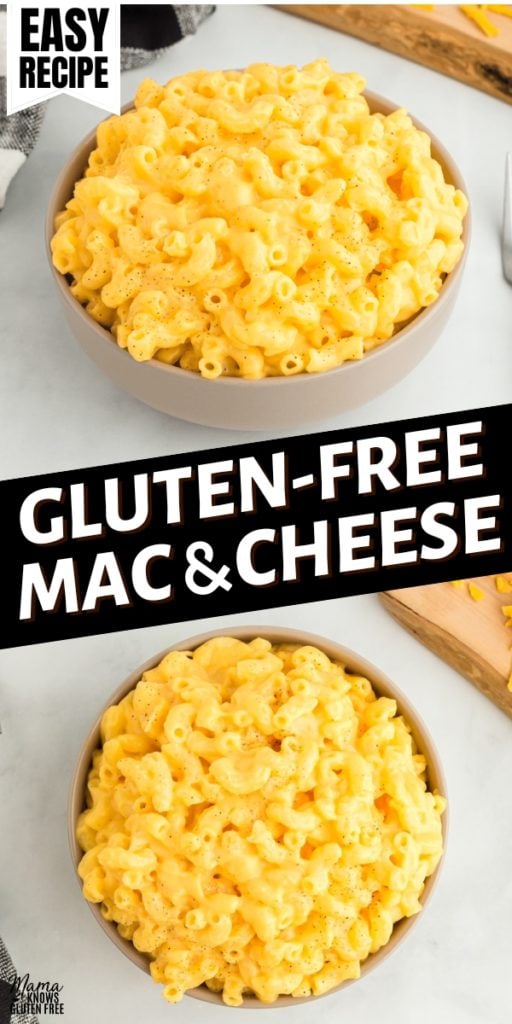 gluten-free mac and cheese Pinterest pin1