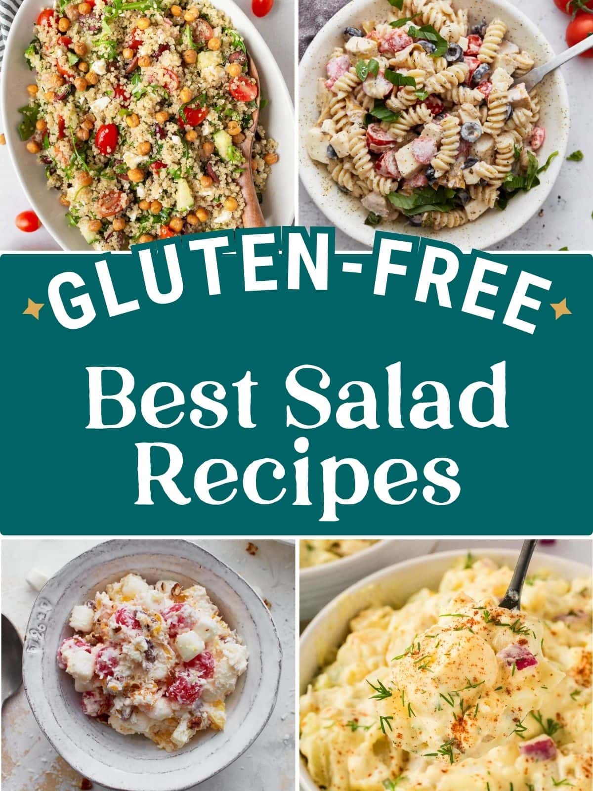 best salad recipes pin image