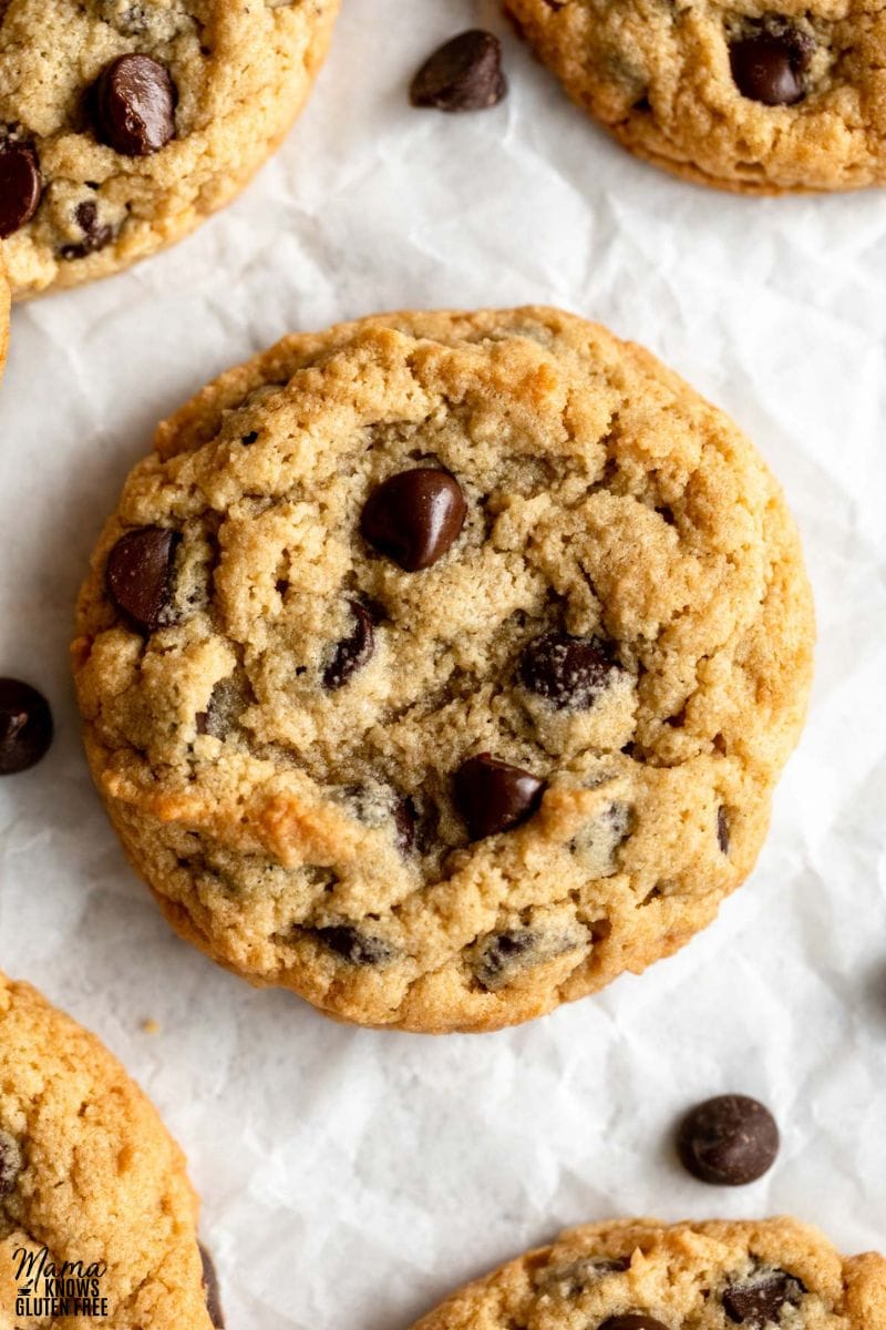 Almond Flour Chocolate Chip Cookie