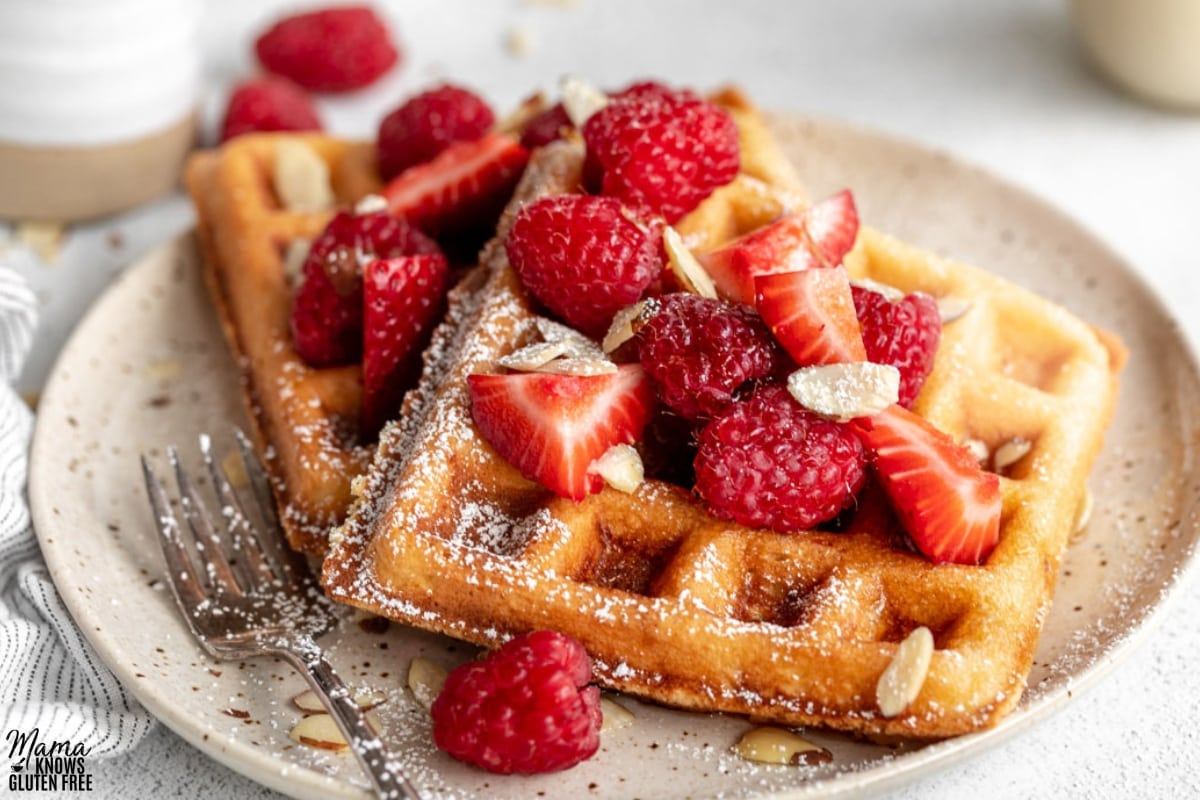 Almond Flour Waffles (Gluten Free)