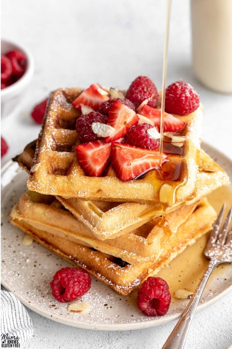 Almond Flour Waffles (Gluten Free)