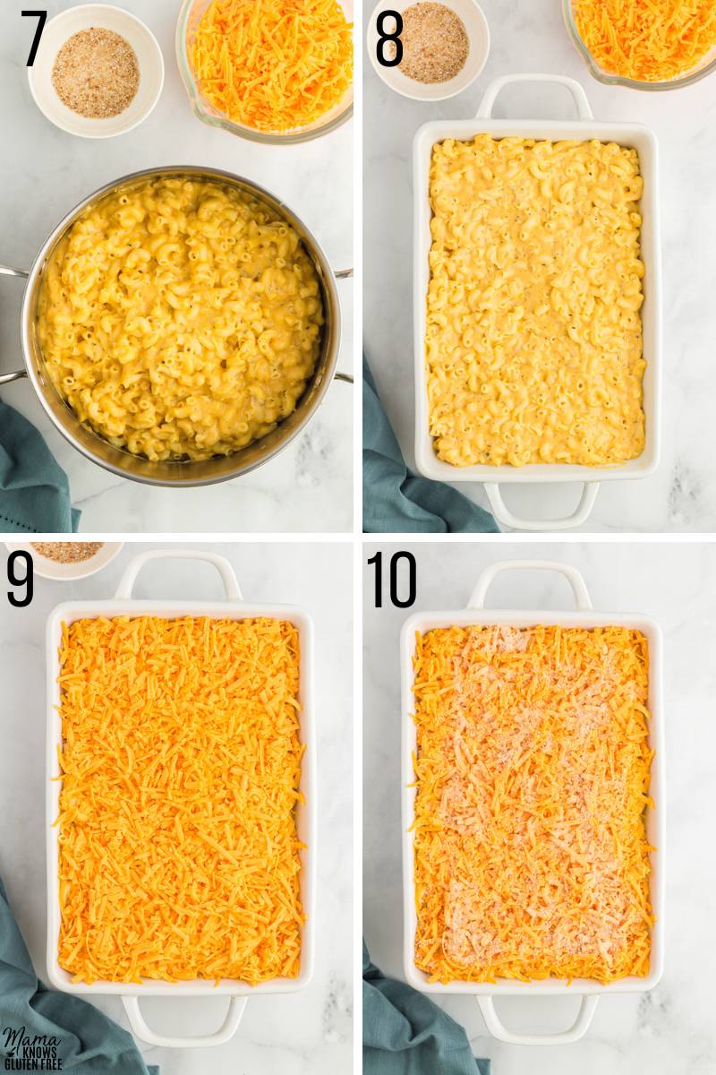 Final 4 steps to make Gluten-Free Butternut Squash Mac and Cheese