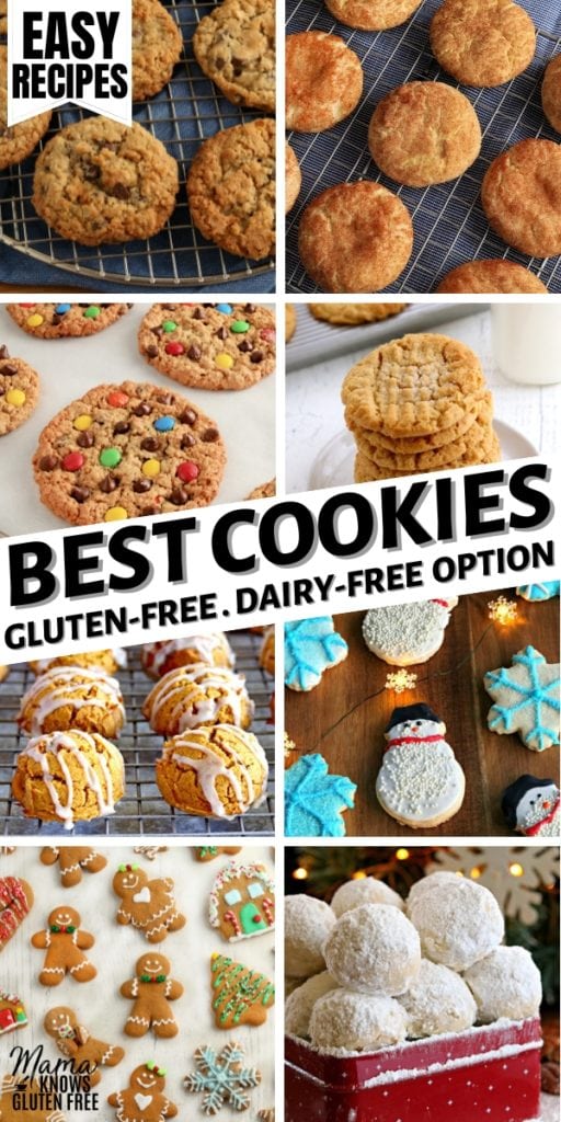 best gluten-free cookie recipes Pinterest pin