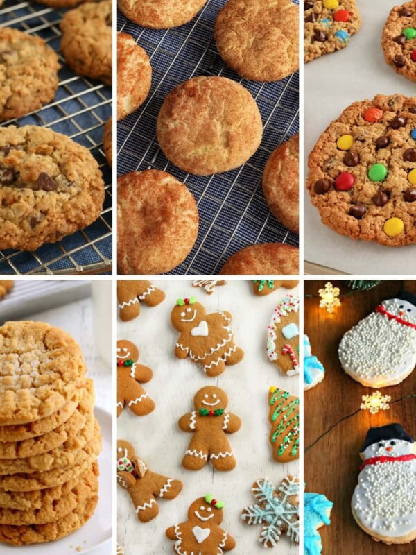 gluten-free cookie recipes photo collage