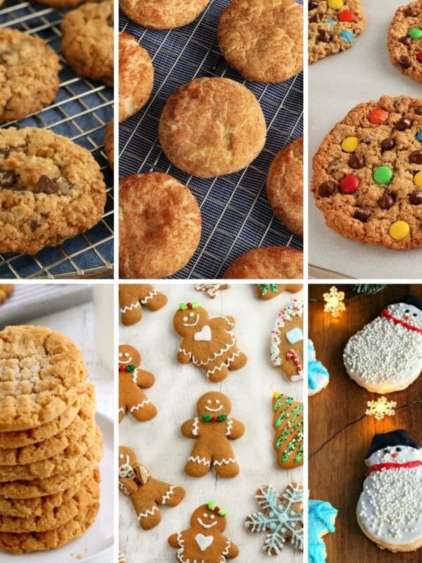 gluten-free cookie recipes photo collage