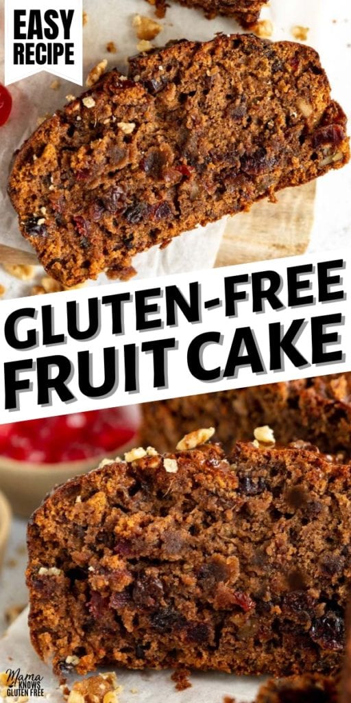 gluten-free fruit cake Pinterest pin 1b