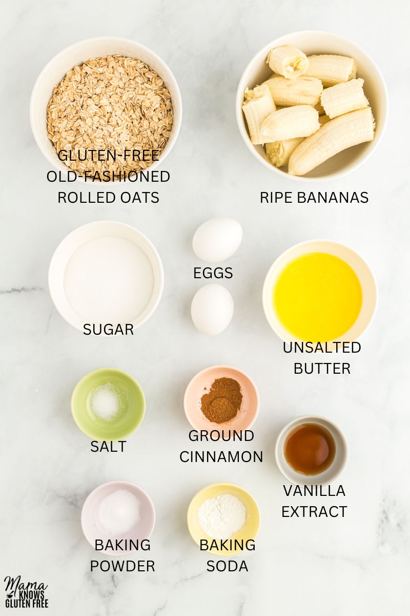 flourless banana bread recipe ingredients 