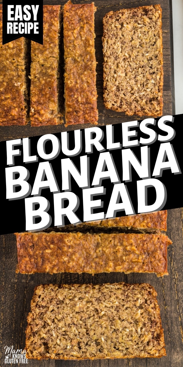 flourless banana bread Pinterest pin 1