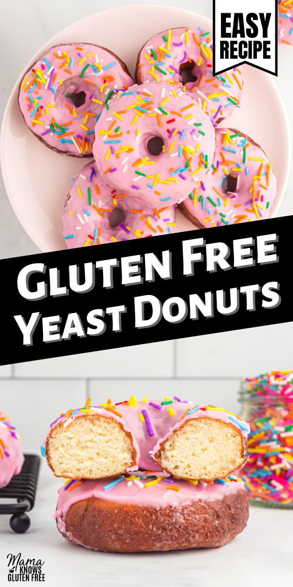gluten free yeast donuts pinterest