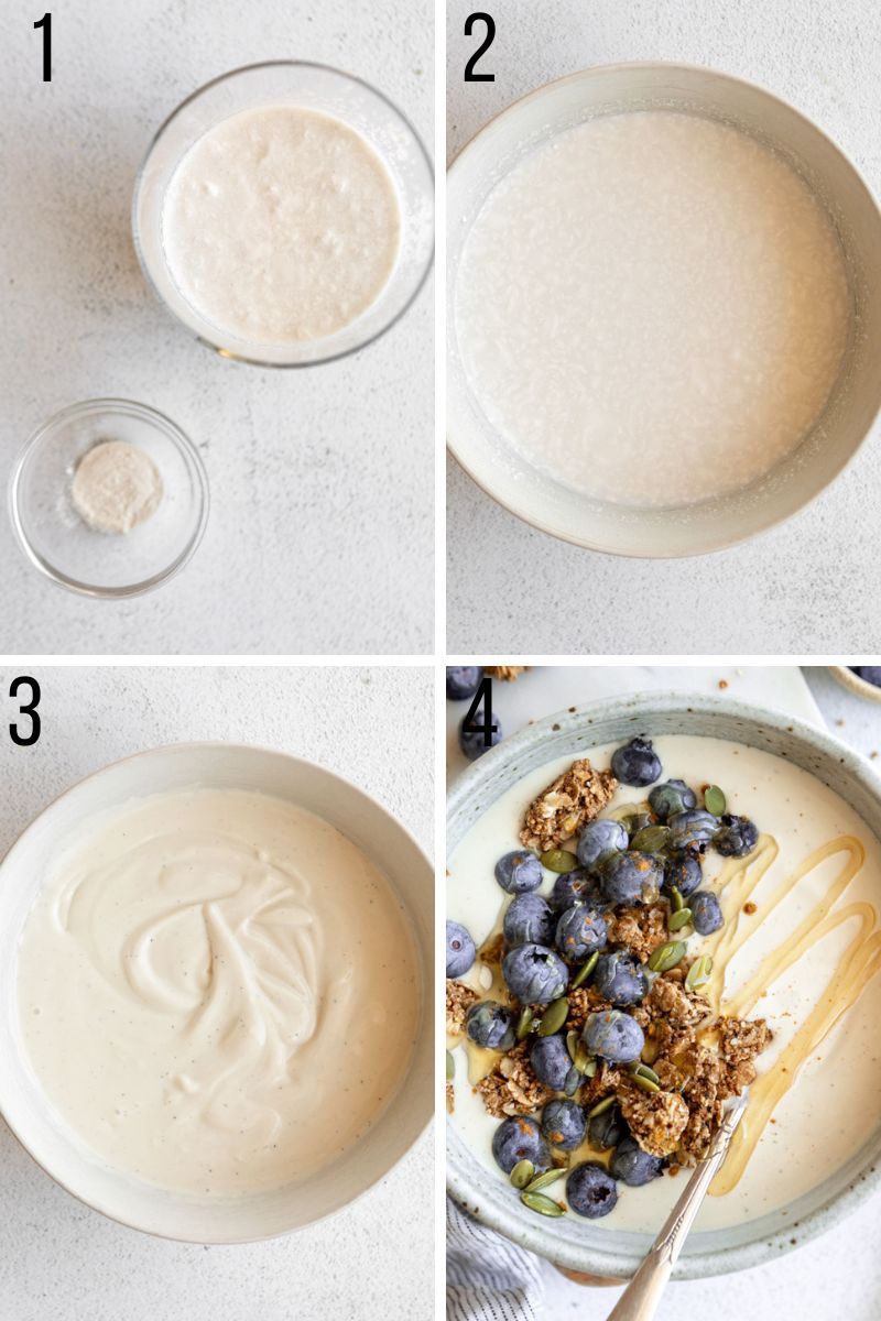 how to make coconut yogurt