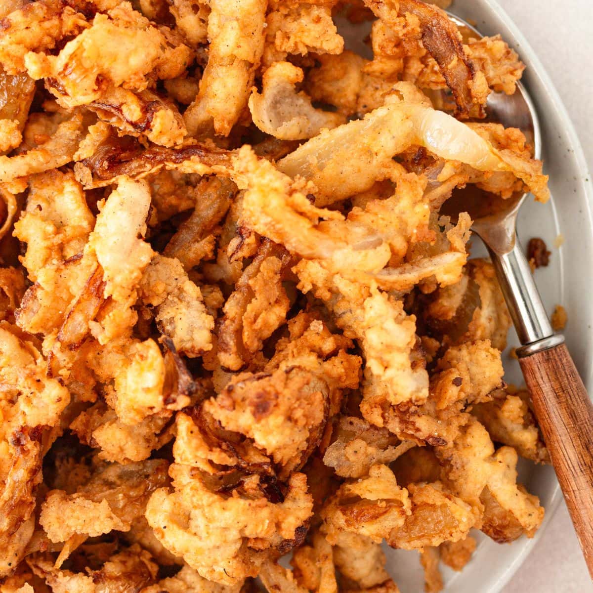 GlutenFree Fried Onions Mama Knows Gluten Free