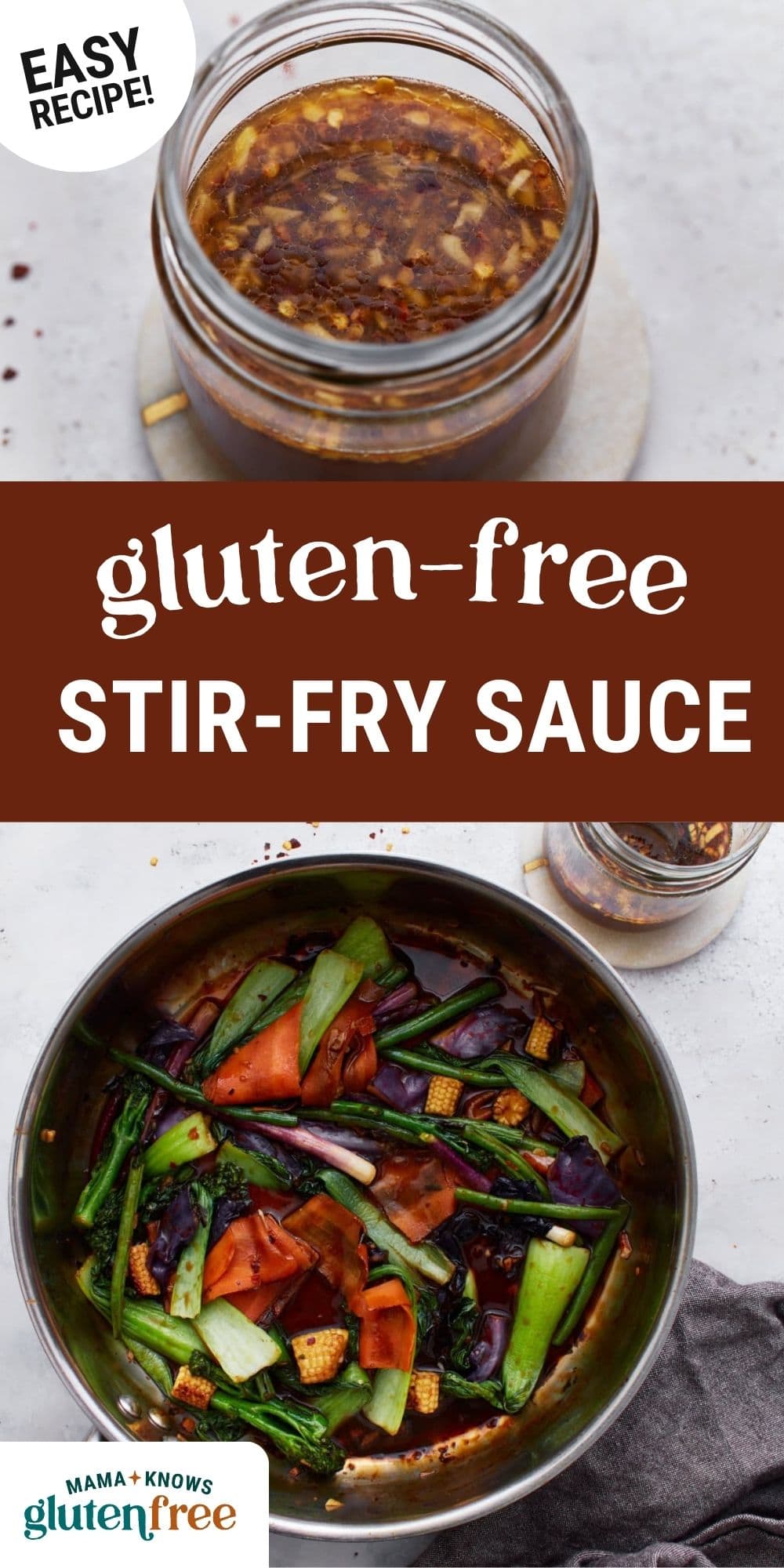 gluten-free stir fry sauce Pin image