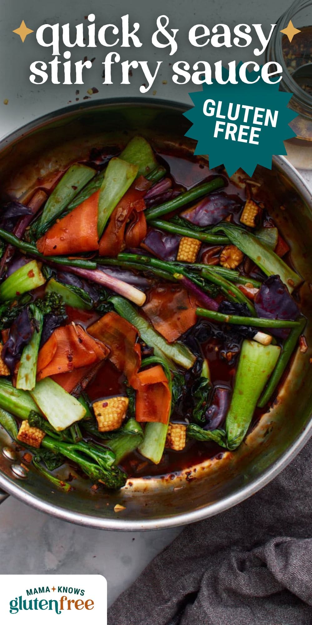 gluten-free stir fry sauce Pin image