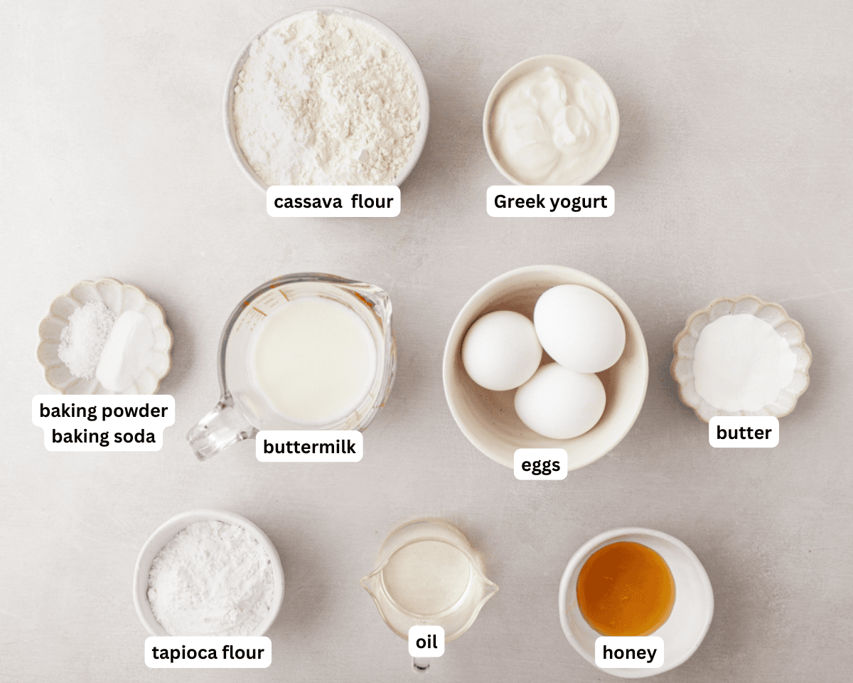 Cassava bread ingredients