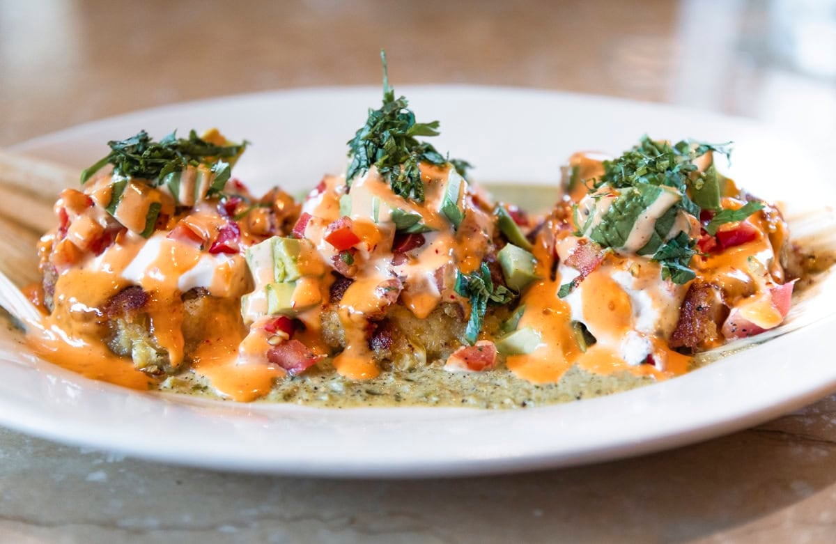Sweet Corn Tamale Cakes