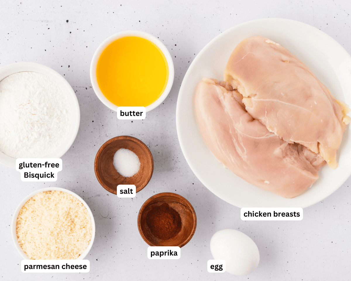 Gluten-free chicken nuggets ingredients