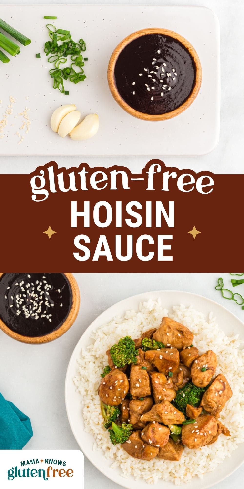 gluten free hoisin sauce pin image