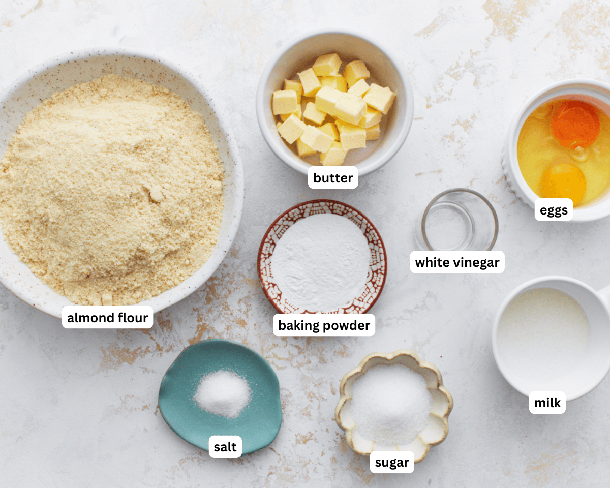 Almond flour biscuit ingredient