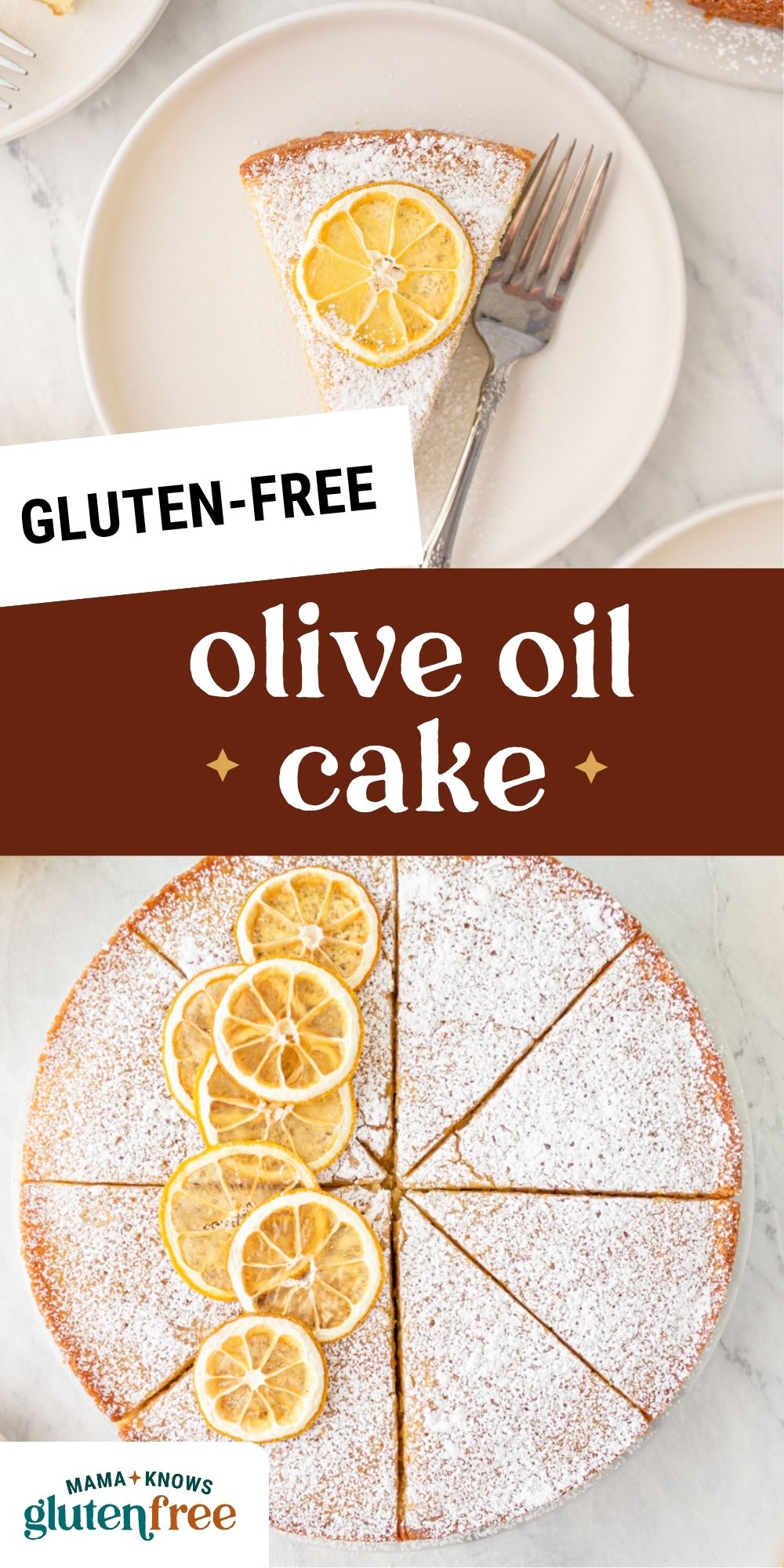 gluten free olive oil cake pin image