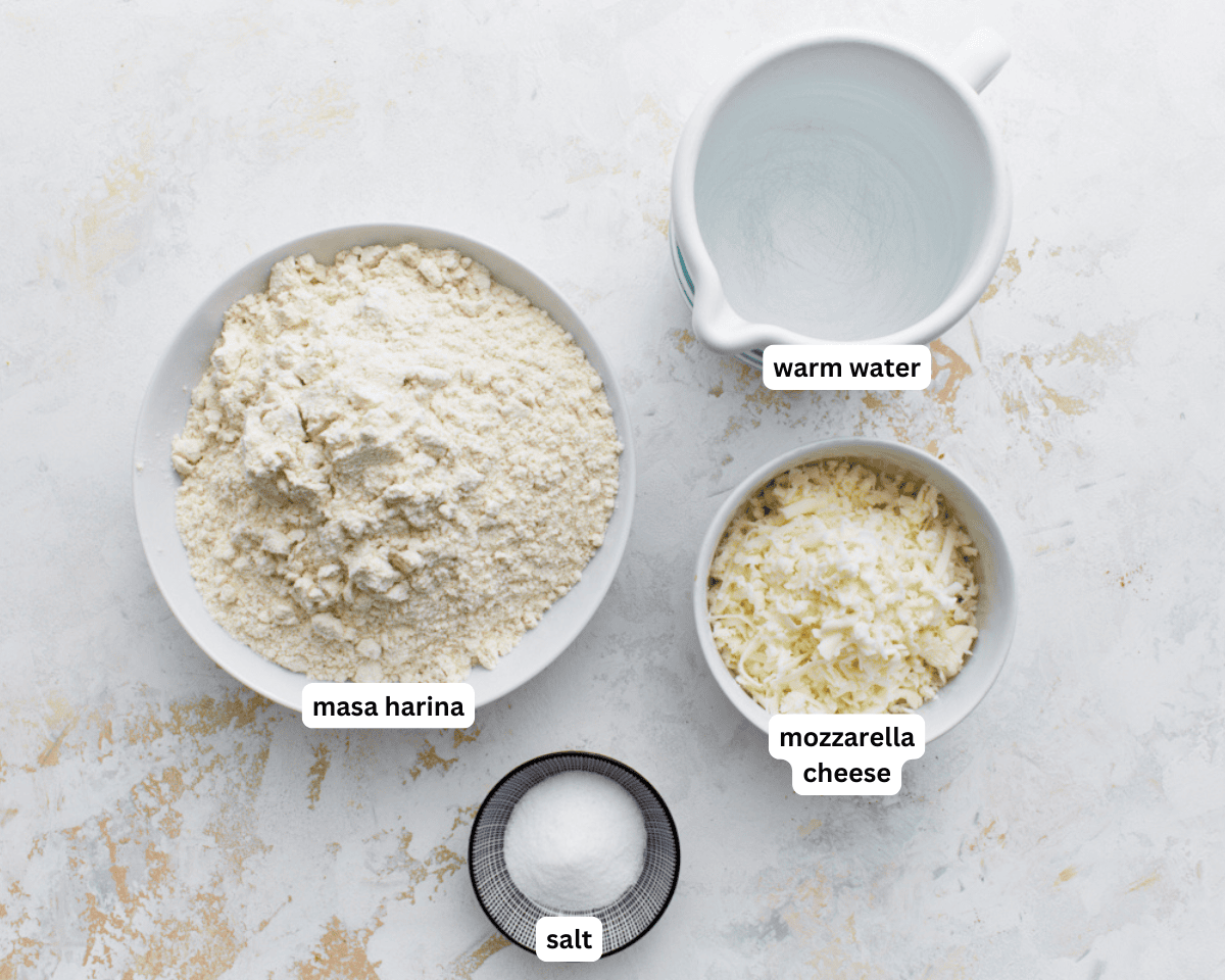 Pupusas ingredients