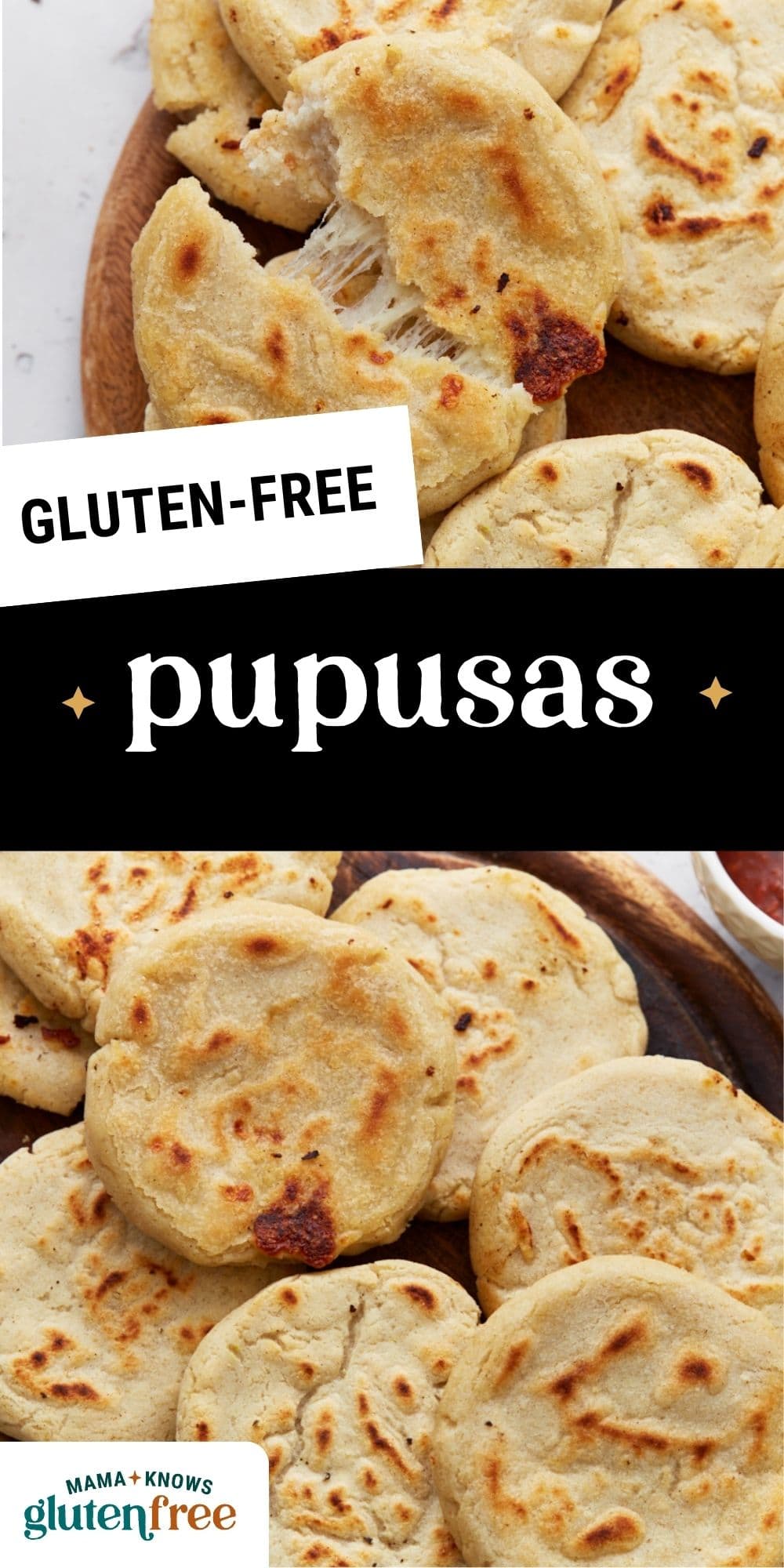 gluten free pupusas pin image