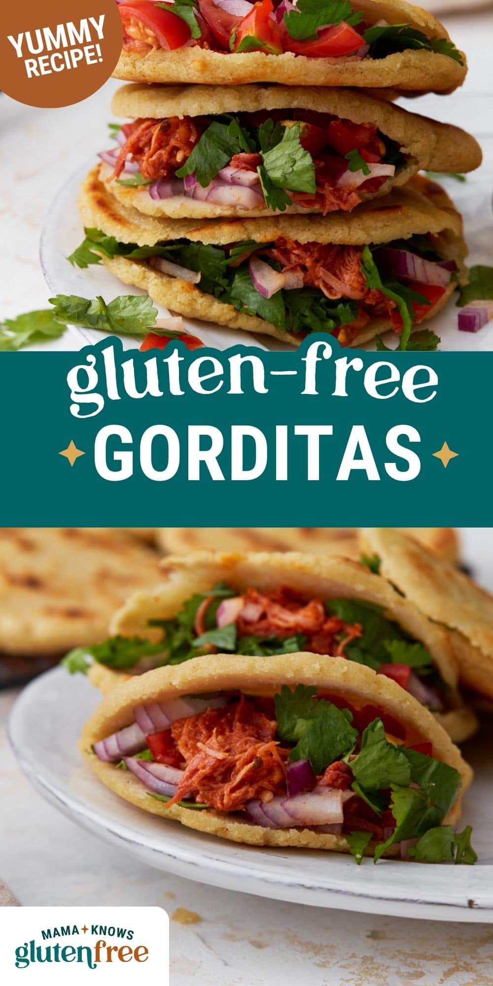 gluten-free gorditas pin image