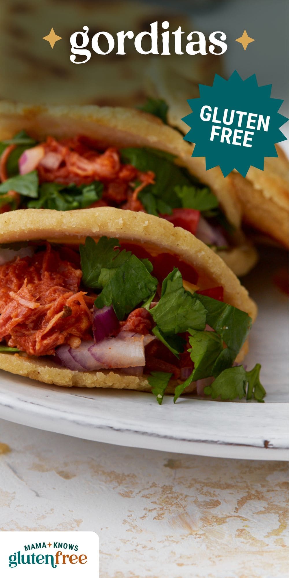 gluten-free gorditas pin image