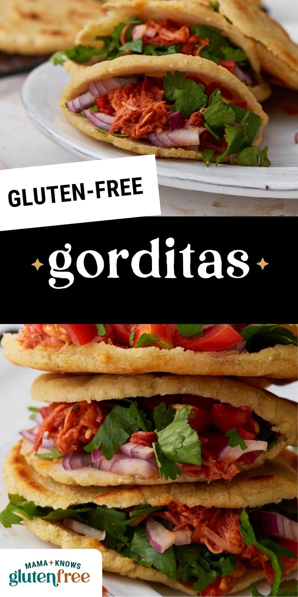 gluten-free gorditas pin image