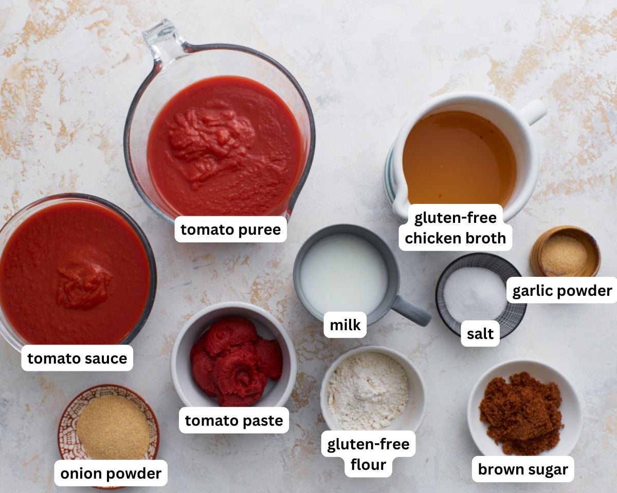 gluten-free tomato soup ingredients