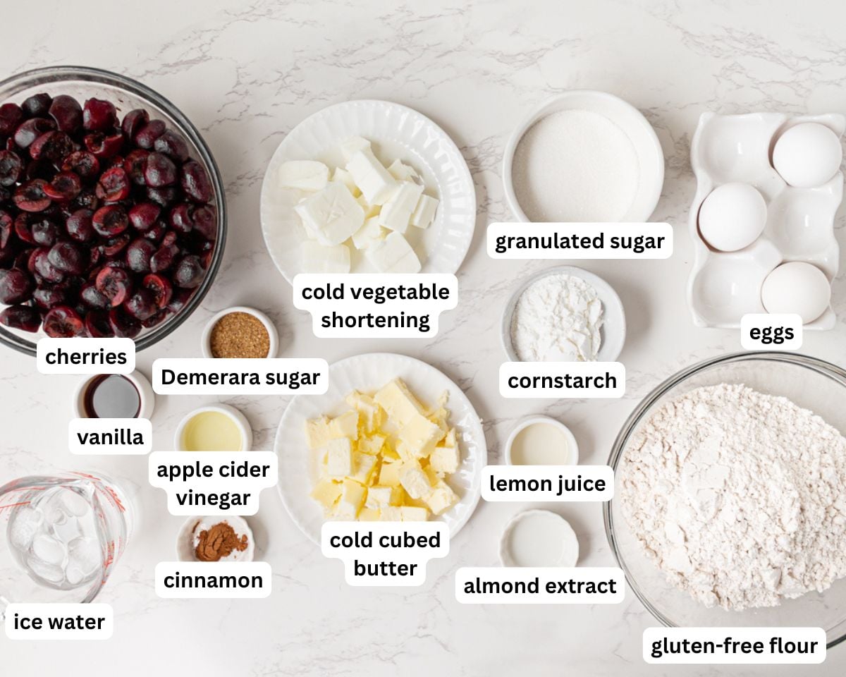 gluten-free cherry pie ingredients