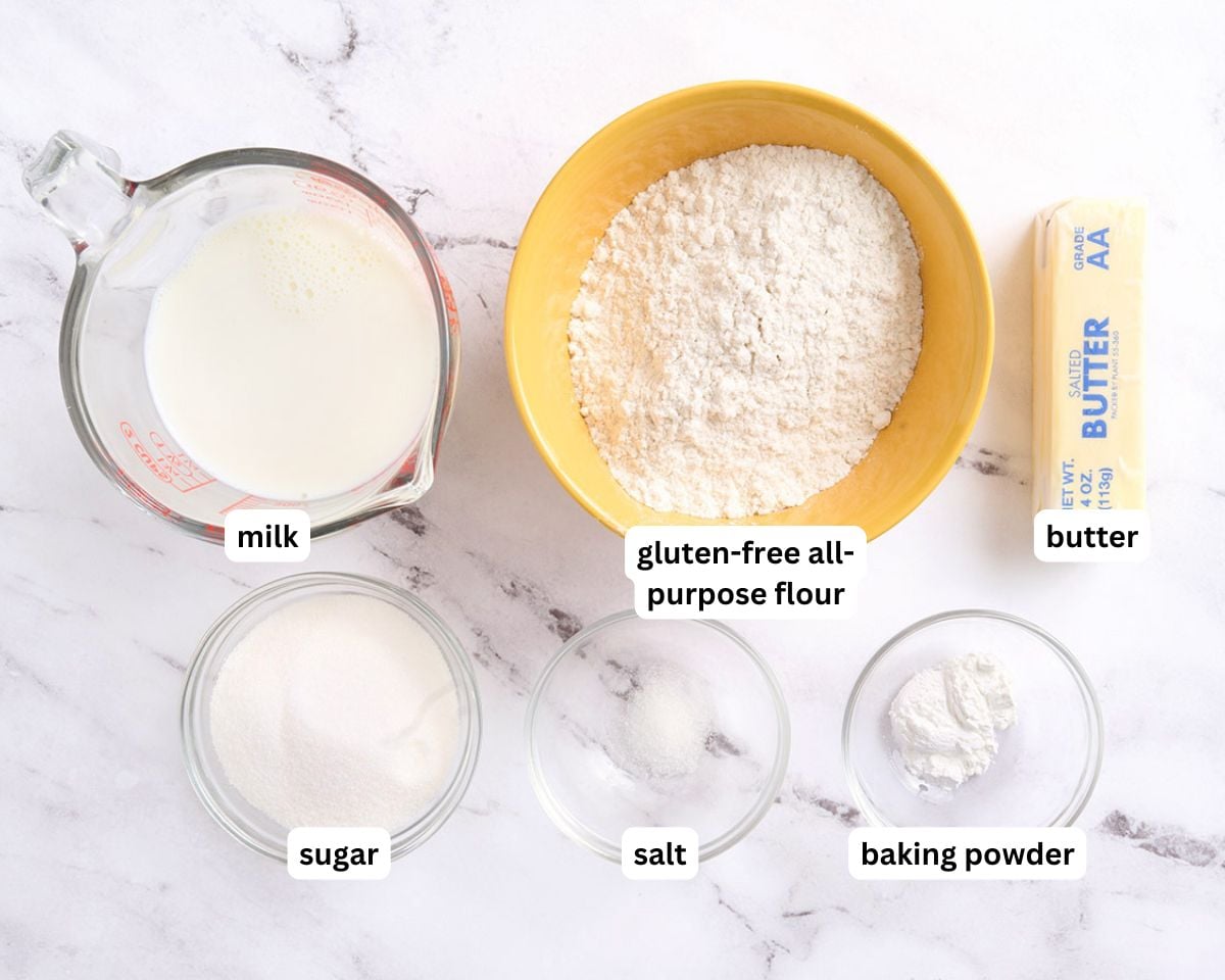 gluten-free peach cobbler ingredients 1