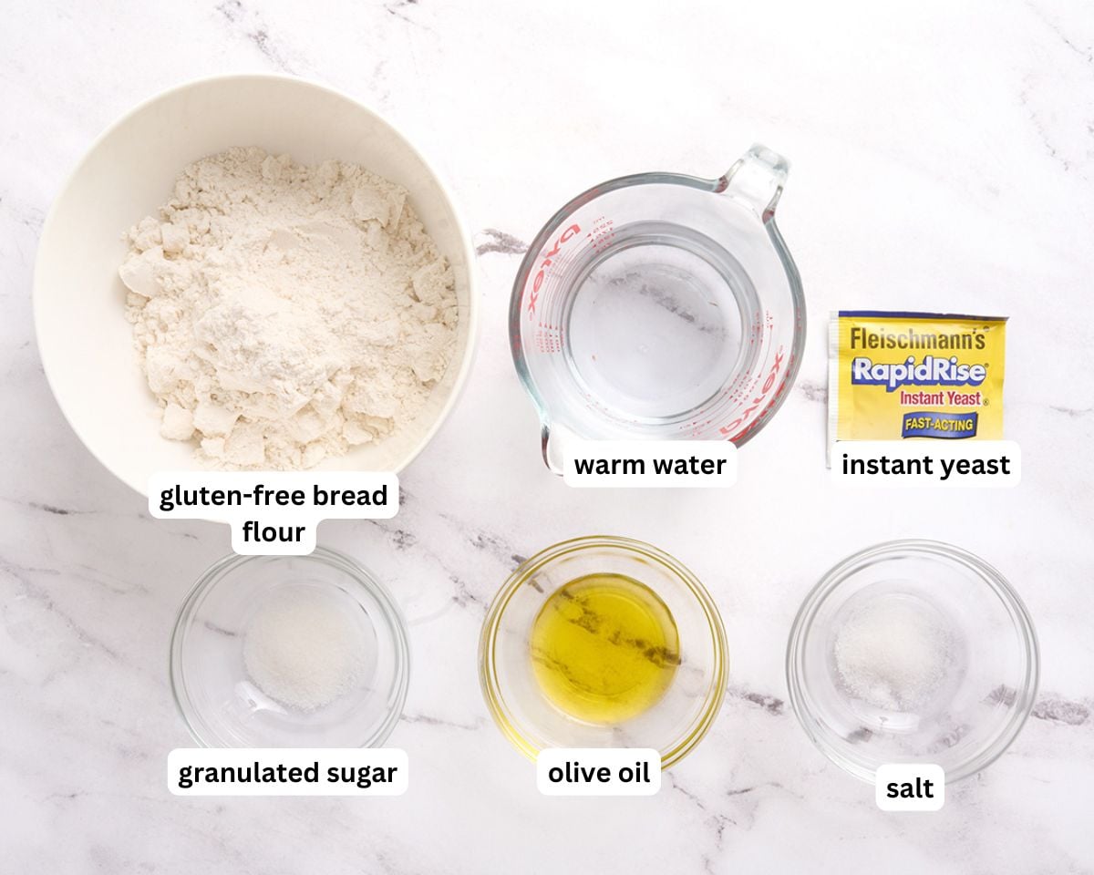 gluten-free pita bread ingredients