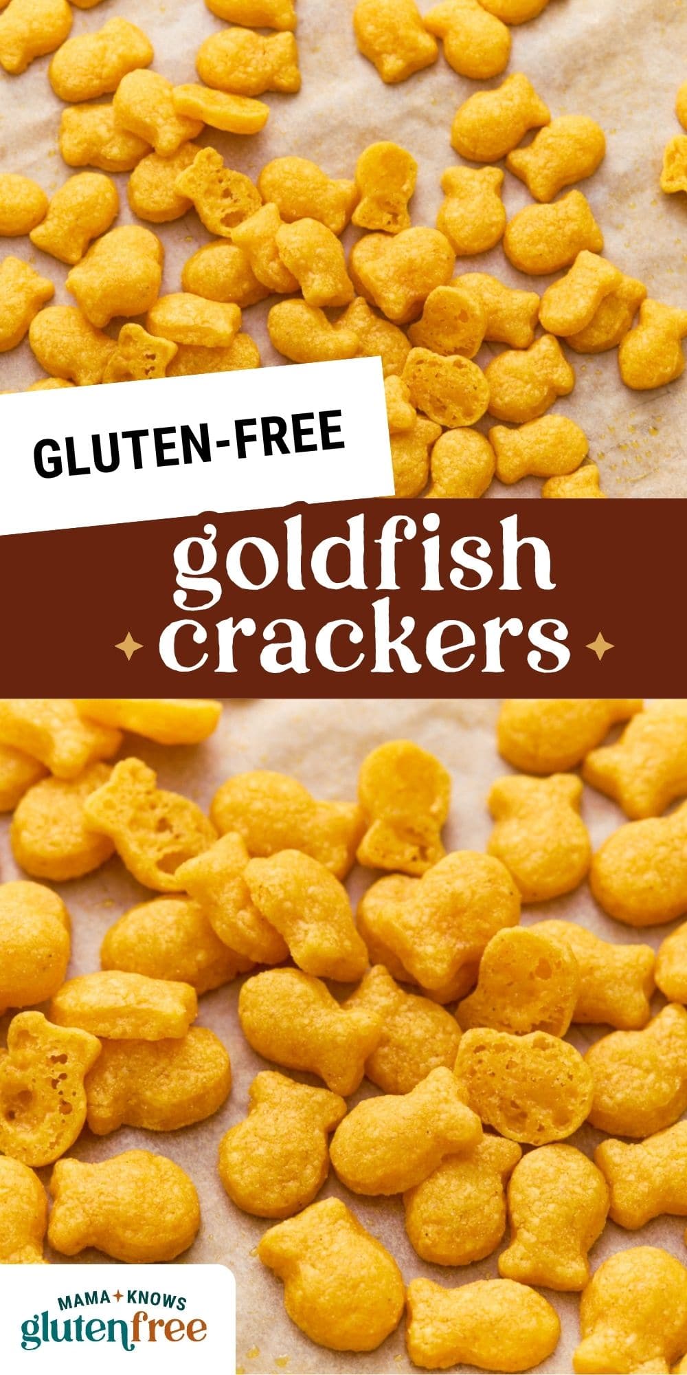 gluten-free goldfish crackers pin image